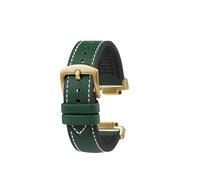 HTHRRFE Compatible con correa de reloj de goma de nailon Compatible con Casio GSHOCK DW5600 GW-B5600 GWM5610 Ga2100 GM2100 Gw6900 Ga110 Correa adaptadora de metal modificada(Green,For GA2100 GA2110)