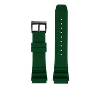 HTHRRFE Compatible con el reloj de buceo CASIO Swordfish MDV-106 MDV-107 MTP-VD01D Efr-303l Correa de reloj Correa de silicona 22 mm Correa de muñeca for hombre naranja y verde(Green black,20mm)
