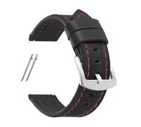 HTHRRFE Correa de piel de becerro retro de 18 mm, 20 mm, 22 mm, 24 mm, compatible con Huawei Watch GT5/GT4/GT3, compatible con Seiko Watch Band Sport de liberación rápida, 22MM_BLACK BUCKLE, Acetato