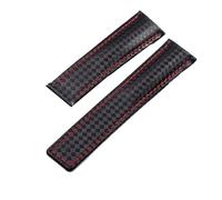 HTHRRFE Correa de piel de vaca compatible con TAG Heuer Carrera F1 Monaco Aquaracer 300/500 con hebilla plegable de 18 mm for hombre(Black no buckle,22mm)