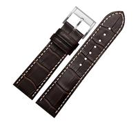 HTHRRFE Correa de piel de vacuno de 20 mm y 22 mm, con cierre desplegable, compatible con la serie Hamilton Khaki Aviation Classic, 22mm, Acetato, Sin piedra preciosa