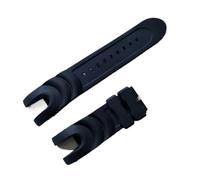 HTHRRFE Correa de reloj de caucho negro y azul de 26 mm compatible con Invicta Reserve Venom 0361 (53,7 mm, 6051-24258), accesorios cómodos.(Noir)