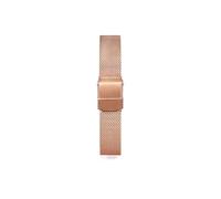 HTHRRFE Correa de reloj de piel de vaca suave y fina compatible con Lolarose DW Daniel Wellington OB Mujer Verde Negro Blanco Rojo Correa de reloj de tamaño pequeño 8 10 mm(ML-S6-Rose,12mm)