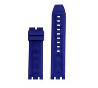 HTHRRFE Correa de reloj deportiva de silicona compatible con la serie Tissot Racing T115417A, correa de reloj especial de doble muesca T115.427 for hombre.(Blue no buckle)