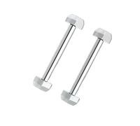 HTHRRFE Eje de eslabón de reloj de 16 mm, 18 mm, 20 mm y 22 mm compatible con correa de reloj Cartier PASHA de metal con varilla roscada fija de acero inoxidable.(16mm)