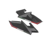 HTHRRFE Espejo retrovisor Lateral Universal for Motocicleta Compatible con Honda CBR650R, CBR500R y CBR400R.(ABS Carbon Fiber)