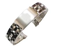 HTHRRFE Pulsera de reloj compatible con TISSOT 1853 PRC200 T17 T461 T055 T014 for hombre, con cierre desplegable, de acero inoxidable, 19 mm y 20 mm.(20mm)