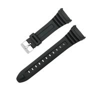 HTHRRFE Pulsera de silicona de resina compatible con G-shock Casio W-96H, correa de reloj de goma deportiva con accesorios de repuesto originales(GREEN BLUE)