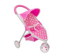HTI Cochecito Dolly Tots Jogger Dolls | Cochecito de Muñecas | Cochecito de muñeca | Cochecito de muñeca para niños, Cochecito de Juguete fácil de Plegar | Cochecito de muñecas de Juego de rol |