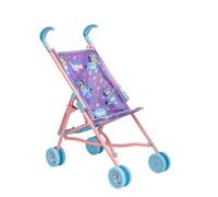 HTI Cochecito para muñecas Bluey Junior | Cochecito de muñecas de Juguete | Cochecito de muñeca | Cochecito para niños Bluey de Juguete, Cochecito con Paraguas fácil de Plegar | Cochecito de muñecas