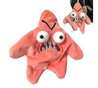 HTKL Angry Starface, Estrella Enojada, Juguete de Estrella de Mar, Peluche de Estrella Enojada en Movimiento, Juguete Popular Interactivo de Felpa de Estrella Gruñona