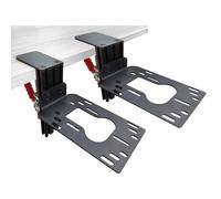 HTLAKIKJ Juego de 2 soportes de escritorio Hotas para controles de simulador de vuelo, compatible con Thrustmaster Sol R2/R1, Hotas 4/X/One/Stick X/T-16000M y soporte para controlador de vuelo Hotas