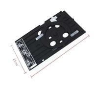 HtLSpoJBe Bandeja de Soporte para Discos CD DVD Compatible con impresoras R330 L800 L801 L805 L810 T50 P50 PX650 Art50 L850(A)