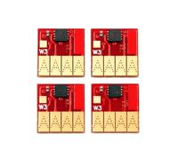 HtLSpoJBe Chip de reinicio automático ARC Compatible con 920XL, 4 Uds., para Cartucho de Tinta, Compatible con Officejet 6000 6500 6500A 7000 7500 7500A