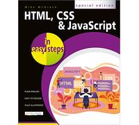 HTML, CSS and JavaScript in easy steps