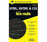 HTML, XHTML & CSS pour les nuls