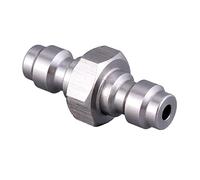 Htopse Adaptador de desconexión rápida macho de acero inoxidable mejorado para botella de buceo, rosca de 8 mm