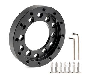 Htostar Racing Placa adaptadora para volante de 70 mm compatible con Logitech G25 G27 Sparco Set
