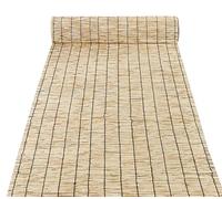 HTRDHT Pantalla de Caña Natural - Rollo Ecológico para Privacidad en Balcones y Jardines | Luz Filtrada, Protección Solar y Diseño Rústico(Size:0.6 * 10m(2 * 32.8FT))