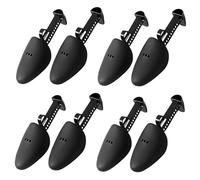 HTRTRR 4 pares de hormas para zapatos, protección contra torceduras para zapatos, varios tamaños, para hombre y mujer, Negro , talla única