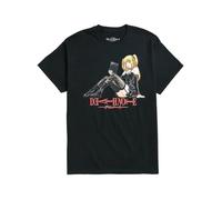 HTRWSNVX Death Note Misa Book T-Shirt Shonen Jump Black S