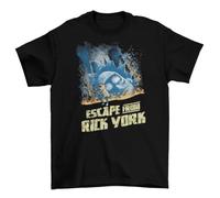 HTRWSNVX Escape from Rick York T-Shirt Unisex Cotton TV Sizes Evil Morty Black XL