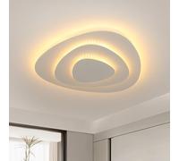 HTsilphelene Moderna Lámpara De Techo,Regulable 3000K-6500K Lámpara De Techo,Lámpara De Forma De Creatividad Minimalista Para El Pasillo De Cocina De Dormitorio De Salón(B 40CM)