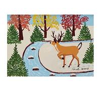 Htt-Kup-Rpp Maud Lewis Cuadro Decorativo póster artístico Canvas Lienzo Impresión Decoración De Interiores Cuadros Para Sala Comedor Recamara Oficina Sin Marco-1（25x35cm） 10x14inch