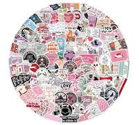 HTTDSLF 150 Piezas Pegatinas Aesthetic, Stickers Aesthetic, Pegatinas de Decoración Retro, Autocollant Scrapbooking, para Bricolaje, Álbumes de Recortes, Calendario, Libro de Fotos, Diario