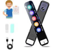 HTTGDGDH Lápiz Gpt, Lápiz De IA con Respuestas Instantáneas para Matemáticas, Historia Y Más, Pantalla Táctil HD De 3,69 Pulgadas, Traducción Sin Conexión, Grabación De Voz, Lápi,