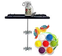 HTTGDGDH Mezcladora Eléctrica De Tanque, Agitador De 2100 W para Pintura, Velocidad Ajustable De 0 A 800 RPM, Apta para Bidones Abiertos, Capacidad De Agitación De 1000 L.,