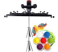 HTTGDGDH Mezcladora Eléctrica para Tanques IBC, Agitador De Pintura De 3280 W con Rango Telescópico De 65-125 Cm para Disolver Y Mezclar Tintas.,
