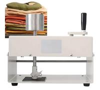 HTTGDGDH Probador De Solidez Al Frotamiento En Seco Y Húmedo, Crockmeter Manual con Cabezal De Fricción De 16 Mm ± 0,1, Manivela Numerada con 20 Vueltas, para Pruebas De Frotamien,