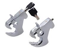 HTTMT - Kit de bloqueo desmontable compatible con portaequipajes Touring Sissy Bar 1984-2020 [P/N: MT502-003-RLS01-CD]