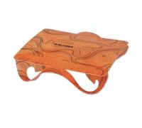 HTU 68G tapete para cortar frutas y verduras, tabla de comedor plegable para acampar (naranja, 1 unidad)