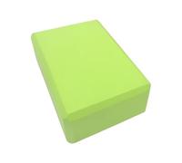 HTU Bloque de yoga Fitness Bloque de yoga con bordes biselados para entrenamiento en casa (verde)