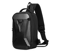 HTU Bolso bandolera antirrobo con cerradura, bolso de viaje para senderismo, con correa ajustable para el hombro, una correa, bolso mensajero para motocicleta, mochila para hombres y ciclismo