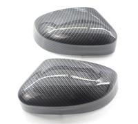 HTUHBCX Carcasa Retrovisor para Focus MK2 MK3 II III DA DP DH DB DS 2008-2018 Tapas retrovisor Cubierta de Espejo Lateral Tipo alerón reemplazar Carcasa BM5117K748AA Tapa Espejo