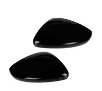 HTUHBCX Carcasa Retrovisor para para Corsa F 2019-2025 Tapa De La Cubierta del Espejo Retrovisor del Lado Izquierdo Derecho Reemplazar Accesorios Exteriores Tapa Espejo(Black,1 Pair)