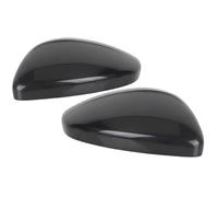HTUHBCX Carcasa Retrovisor para Peugeot 208 2008 2012 2013 2014 2015 2016 2017 2018 2019 Tapa De La Cubierta del Espejo Retrovisor Izquierdo Y Derecho 1607513080 Tapa Espejo(Primed Black,1 Pair)