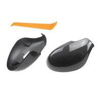 HTUHBCX Carcasa Retrovisor para Seat para Ibiza MK3 6L 2002-2008 Fibra De Carbono Retrovisor Puerta ala Cubierta De Espejo Lateral Tapas Carcasa con Herramienta Tapa Espejo(Carbon Fiber Look)