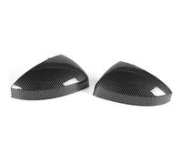 HTUHBCX Carcasa Retrovisor para TT TTS RS TTRS MK3 8S 2015-2023 R8 2016-2023 Fibra De Carbono Reemplazo Negro Brillante Tapa De La Cubierta del Espejo Retrovisor Lateral Tapa Espejo(Carbon Pattern)