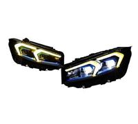 HTUHBCX Conjunto Faros Faros Delanteros LED Coche Para Serie 3 G28 G20 2022 2021 2020 2019 Luces Circulación Diurna Luces Carretera Proyector Faro Delantero(For 2020-2022 User B)