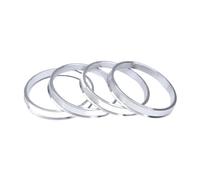 HTUHBCX Espaciadores Rueda 54,1/56,6/57,1/59,5/60,1/63,4/64,1/64,5/65,1/67,1 4 Uds OD 73,1mm A ID 67,1mm Anillos Céntricos De Cubo De Rueda Espaciador Central Espaciadores Forjados(73.1-64.5)