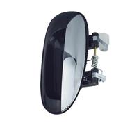 HTUHBCX Manija de Puerta Exterior Cromo ABS Negro Moderno Perilla Derecha 2002-2006 K&ia Carens