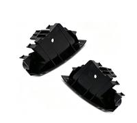 HTUHBCX Manilla Interior Coche para Citroen C1 2005-2014 Hebilla De Puerta Cubierta Mano Base Reposabrazos Manija Interior Gris O Negra(A Pair Black Base)