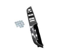 HTUHBCX Manilla Interior Coche para Serie 3 E90 E91 316 318 320 325 328i 2004-2012 LHD RHD Manija De Tracción del Apoyabrazos La Puerta Interior Fibra Carbono(RHD High 355mm)
