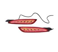 HTUHBCX Piloto Trasero Completo PARA 3 PARA Hatchback 2019 2020 Luz Señal Giro Dinámica Reflector PARAda Conducción Antiniebla Luz De Freno PARAchoques Trasero Grupo Óptico Trasero