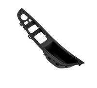 HTUHBCX Recambio Maneta Puerta para 5 Series para F10 para F11 para F18 2010-2017 RHD Panel De Manija De Puerta Interior De Coche Juego De Cubierta Embellecedora De Tirar Manija Interior(Black RHD)