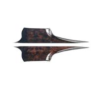 HTUHBCX Recambio Maneta Puerta para 7 Series para F01 para F02 730 740 750 760 2009-2015 Estilo De Coche Manija De Puerta Interior Tirador Protector Manija Interior(Front Mahogany)